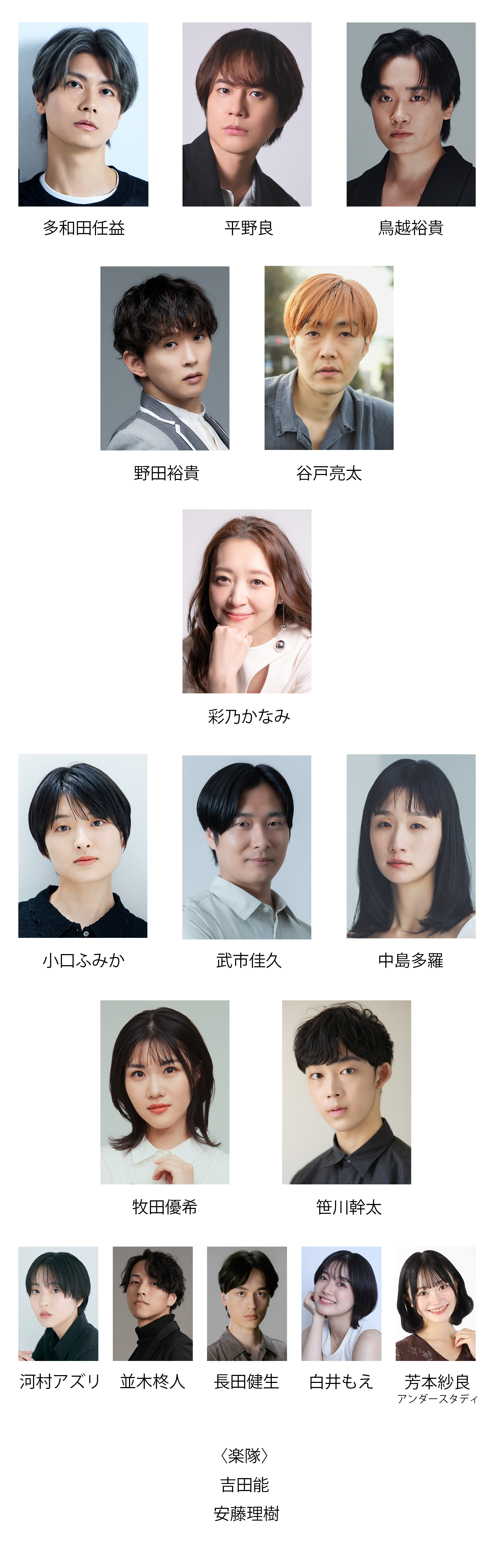 舞台シオヒガリ出演者
